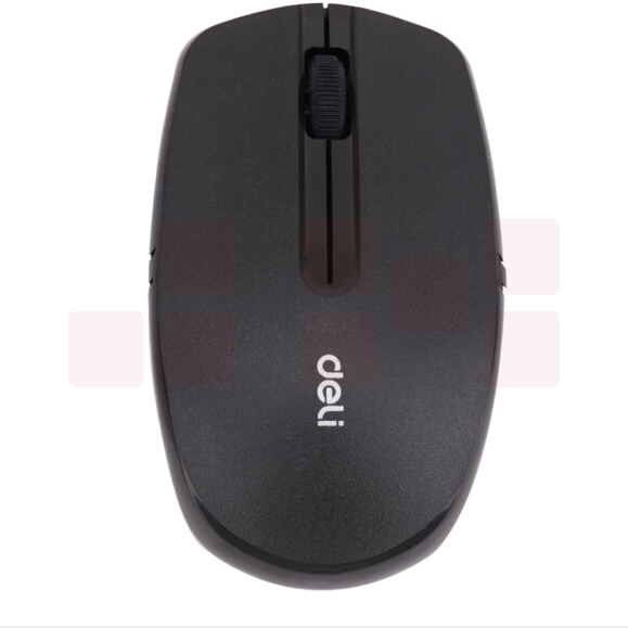 得力(deli)  3738 无线鼠标  笔记本鼠标 黑白可选 默认黑色