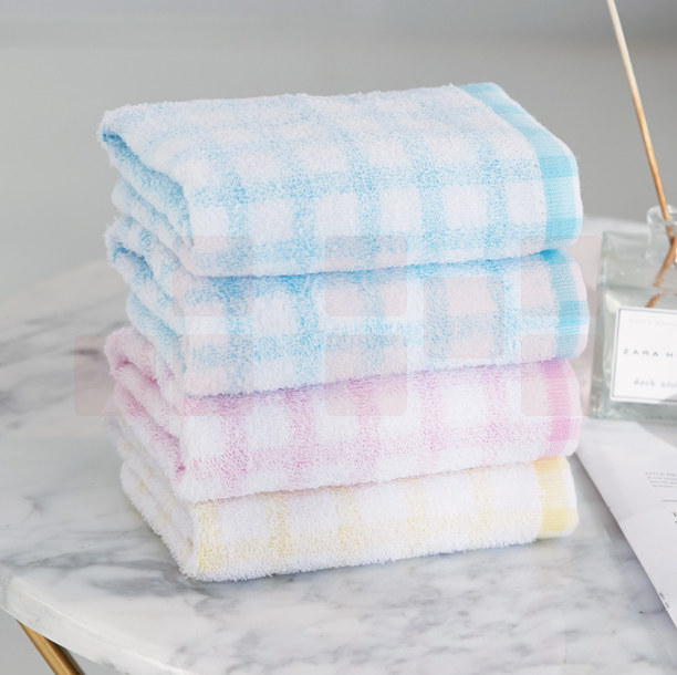 洁丽雅 纯棉毛巾 6636 成人柔软 吸水洗脸面巾 颜色随机