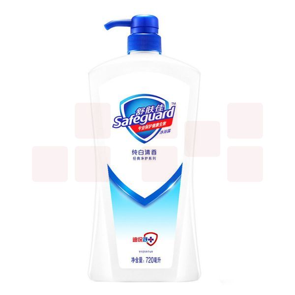 舒肤佳沐浴露 720g 纯白清新 滋润保湿