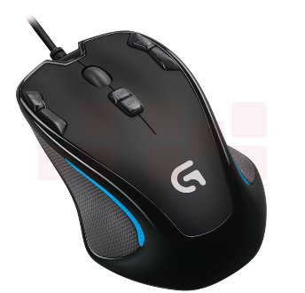 罗技（G）G300s有线鼠标 9个可编程G键