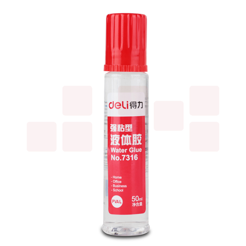 得力7316液体胶50ml*24支