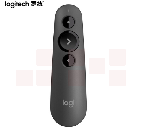 罗技 R500 无线演示器 激光笔 ppt翻页笔 无线蓝牙双连 Mac iOS兼容