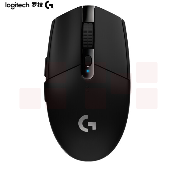 罗技 G304 LIGHTSPEED 无线游戏鼠标  黑/白/蓝/紫