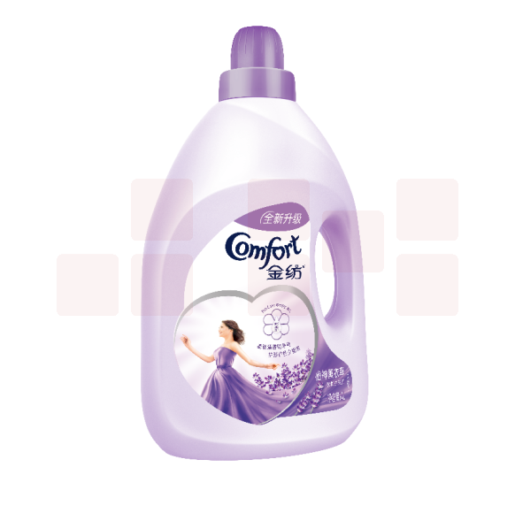 金纺 4L衣物柔顺剂护理剂  怡神薰衣草