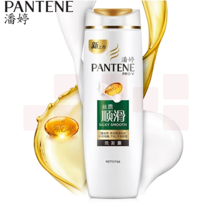 潘婷 丝质顺滑洗发水400g 抚平毛躁 洗发水洗发膏