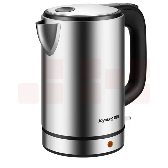 九阳 电热水壶K17-S66 1.7L大容量无缝内胆304不锈钢