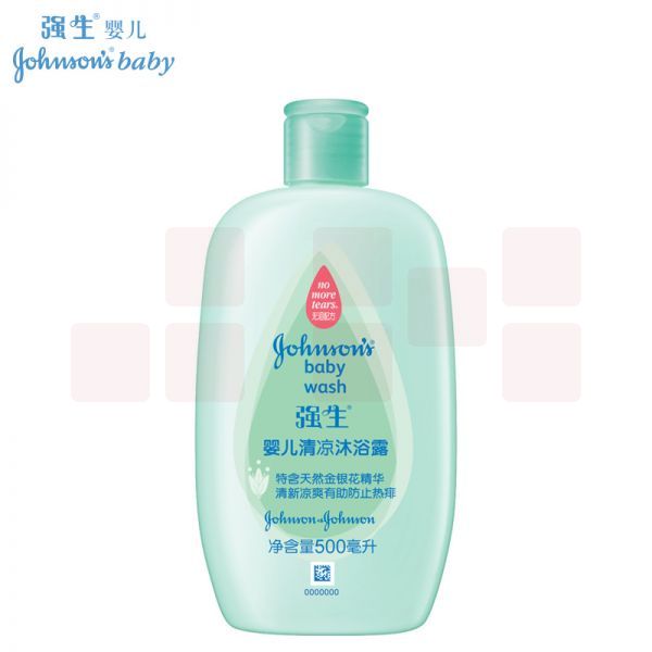强生婴儿清凉沐浴露500ml