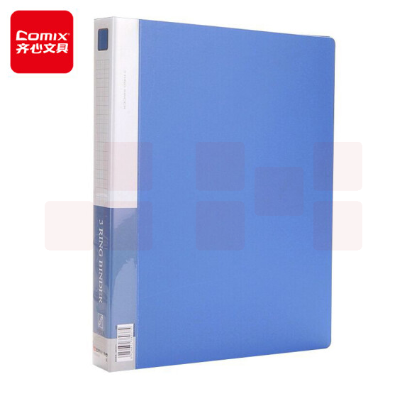 齐心(Comix) 1.5寸3孔O型夹文件夹/资料夹A4   TC530AB