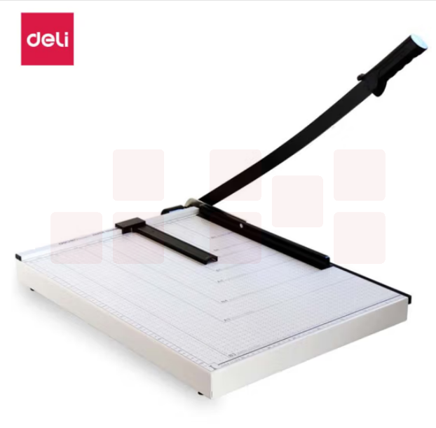 得力（deli）8011 钢质切纸机/切纸刀/裁纸刀/裁纸机 530mm*410mm
