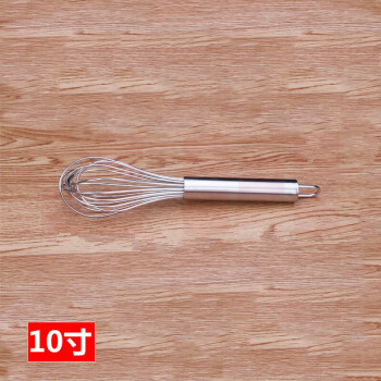锈钢打蛋器 家用手动蛋糕奶油搅拌器面粉搅拌器搅肉器 10寸打蛋器