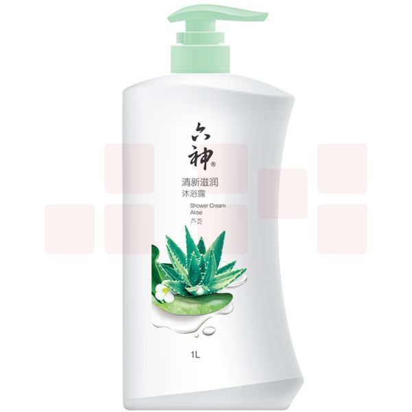 六神清新滋润沐浴露 1L