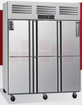 莱福特   六门冰柜  1800x700x1880