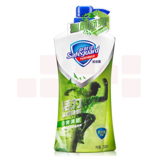 舒肤佳 活力运动劲爽清新沐浴露 720ml