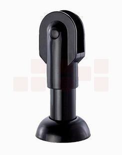 巨联（JULIAN）公共卫生间隔断无配件 黑色尼龙塑料支撑脚 厕所底座 隔断支架