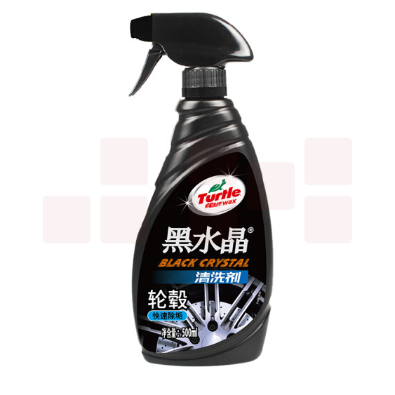龟牌（Turtle Wax）G-4159R2 500ml 黑水晶轮毂清洗剂  汽车轮胎清洁剂  汽车保护剂