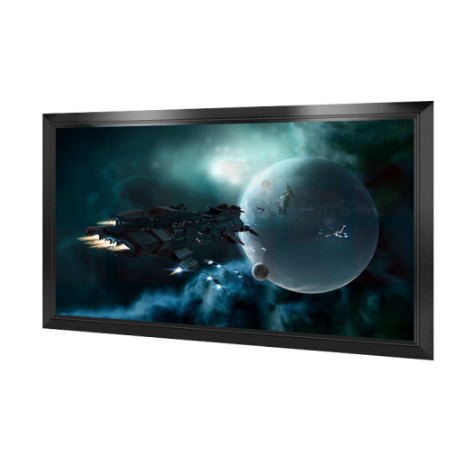 红叶 电动投影幕布200寸16:9白塑幕玻珠幕高清家用幕布 4.43*2.49