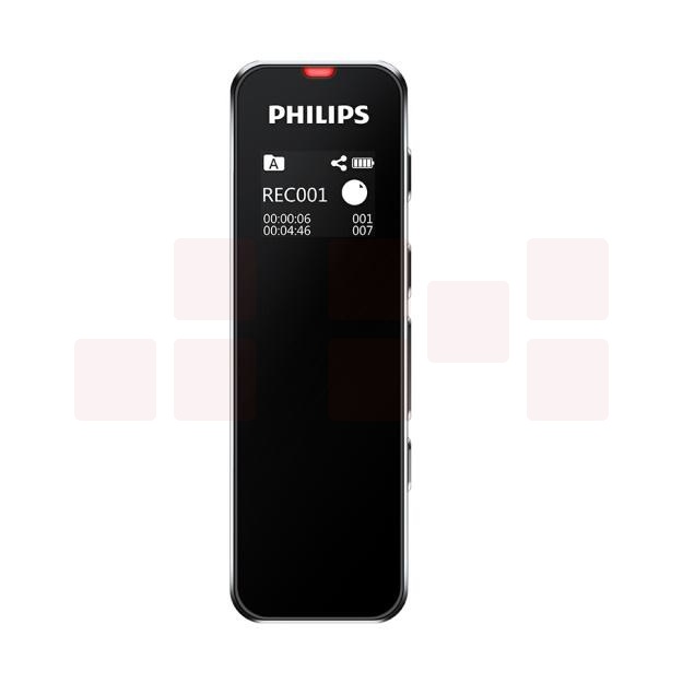 飞利浦（PHILIPS）VTR5102 16G 会议录音笔 终身免费语音转文本 智能APP 声纹感应 录写同步