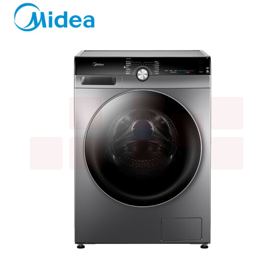 美的滚筒洗衣机全自动10公斤直驱变频除菌蒸汽洗MG100K1 大容量
