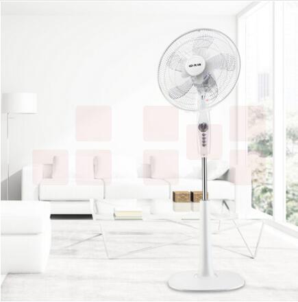 先锋（Singfun）电风扇家用节能台立式升降摇头双风叶大风量10叶落地扇FS40-16D