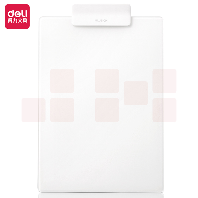 纽赛NS125桌面立式玻璃板300*215mm(白色)(块)