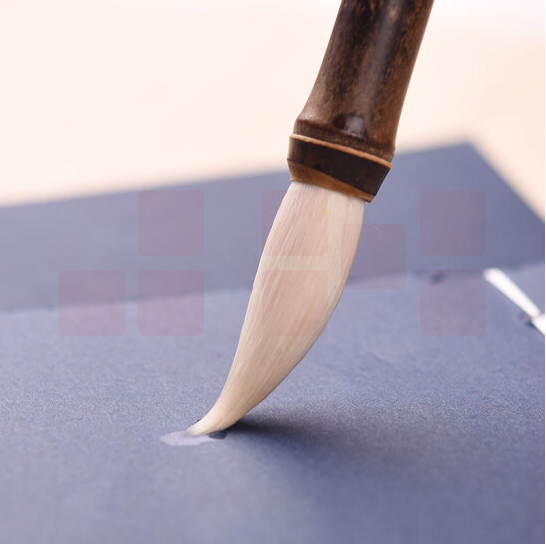 毛笔羊毫中楷 光锋纯羊毫正品  文房四宝 初学者篆书隶书行楷书法练习湖笔