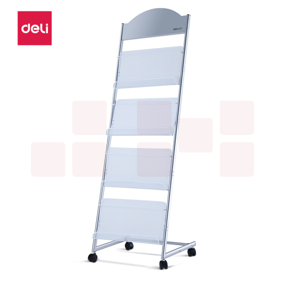 得力(deli) 9307 四层金属宣传栏 480*360*1450mm