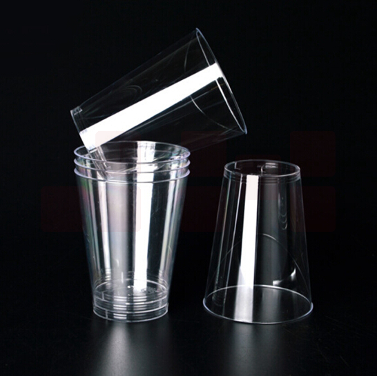 加厚硬塑杯 一次性水杯 塑料水杯 7盎司杯子20只装