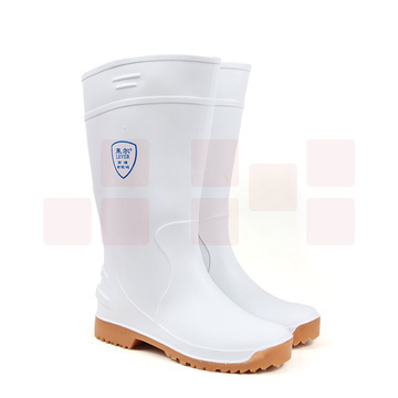 莱尔 SF-11-03 PVC中筒食品靴 43 白色