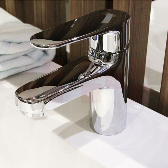 美标   面盆龙头 0701全铜冷热水单孔浴室柜洗手盆龙头  货号：ZF