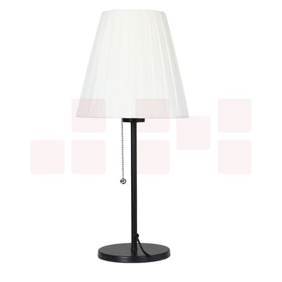 装饰台灯  书房卧室床头灯 A29 黑色布艺+9瓦三档调光（暖光） 货号：LJ