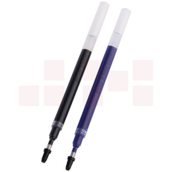 宝克（BAOKE）大容量  中性笔芯签  字笔替芯12支 黑色 PS1800 0.7mm