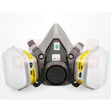 3M 6200+5N11+501+6002 6200+6002呼吸防护七件套装 灰黑色