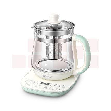 小熊  养生壶家用多功能  煮花茶壶 煮茶器 烧水壶 1.5L多功能恒温水壶  货号：JC