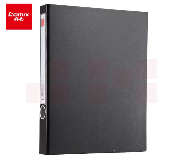 齐心NO.333 A4纸板文件夹 黑色