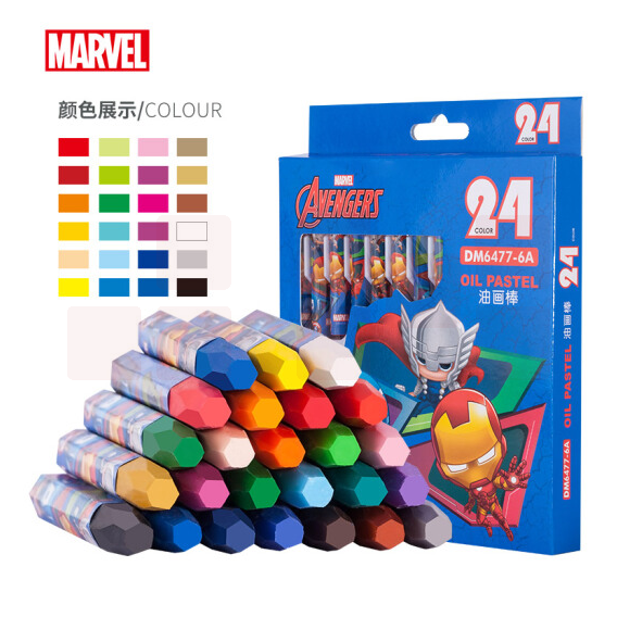 迪士尼(Disney)  24色油画棒   货号：YC