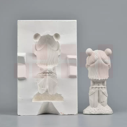 陶艺哪吒石膏模具    手工制作雕塑  哪吒 均码   货号：JC