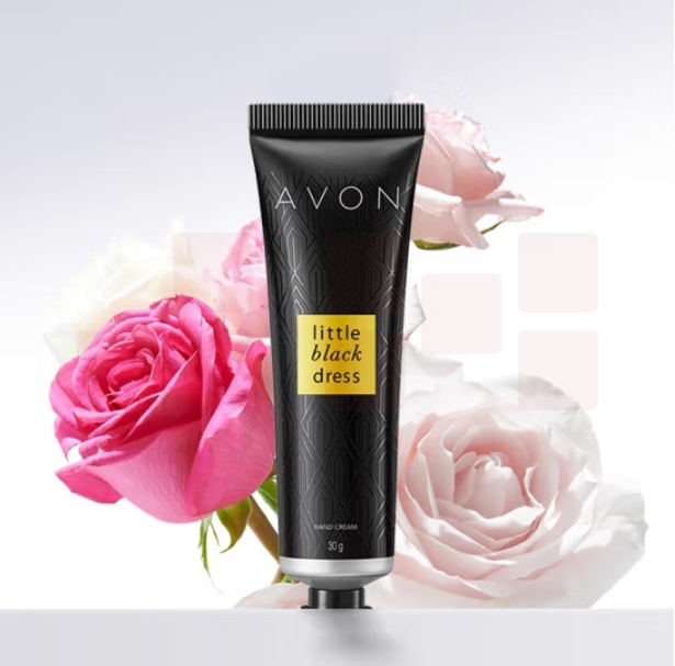 雅芳 AVON小黑裙经典香氛护手霜30g滋润手霜