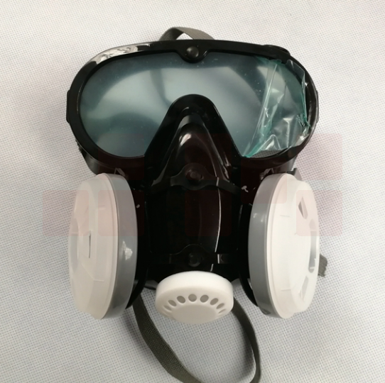 口鼻眼罩连体防尘面罩   货号：JC