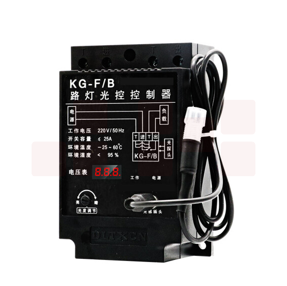 光控开关KG-F/B 广告灯箱全自动路灯控制器  220V  货号：JC