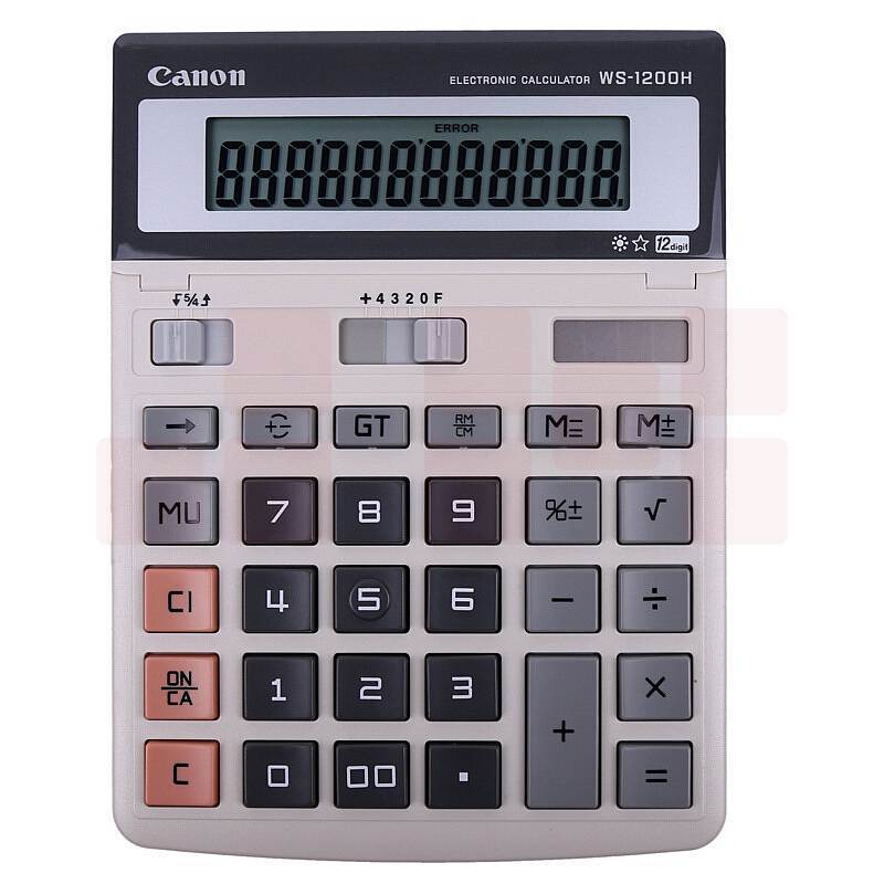 佳能WS-1200H计算器(个)