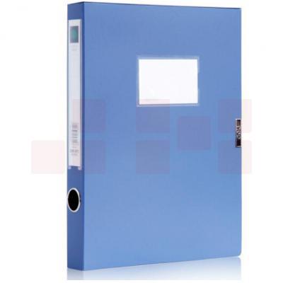 得力(deli) 5602 档案盒 239*317*35mm 粘扣档案盒12只装