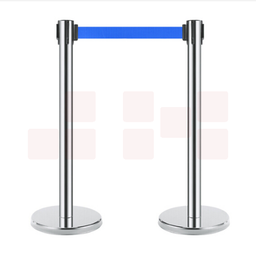 不锈钢5米 伸缩带式护栏杆 围栏警戒带隔离带