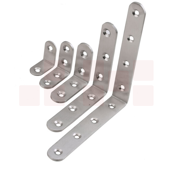 不锈钢角码 三角承重支架 90度直角固定器三角铁 50*50*2mm  4个/组  货号：JC