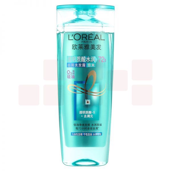 欧莱雅 透明质酸 水润72h 洗发露 400ml