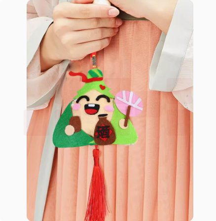 端午节香包香囊手工diy粽子挂件    货号：LJ