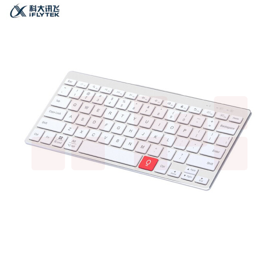 科大讯飞智能键盘K310 无线蓝牙键盘 语音输入控制键盘 支持离线输入 多系统兼容 铝合金设计