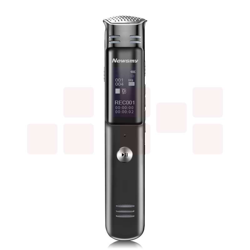 纽曼（Newsmy）录音笔 RV28 32G 时尚PCM无损录音 专业微型高清降噪便携学习培训商务会议留证FM收音机浅锖色