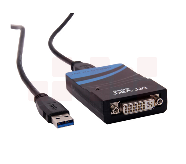 迈拓维矩 MT-UD012 USB外置显卡3.0 USB转DVI/VGA/HDMI 可扩展复制