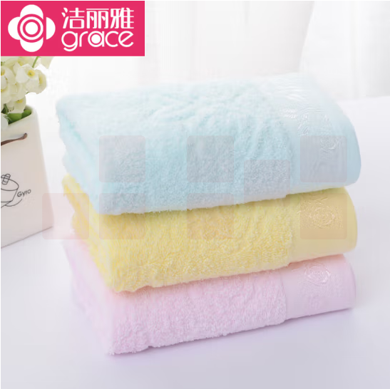 洁丽雅 8837全棉面巾 88g毛巾  34*72cm 颜色随机或备注
