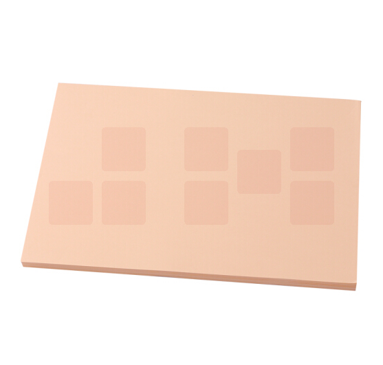 A4 80g彩色卡纸 儿童手工折纸剪纸彩纸 非硬卡纸 100张/包 桃红色